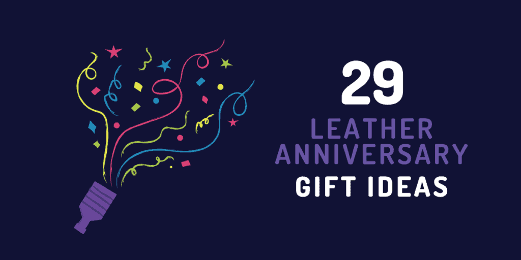 leather anniversary gift ideas