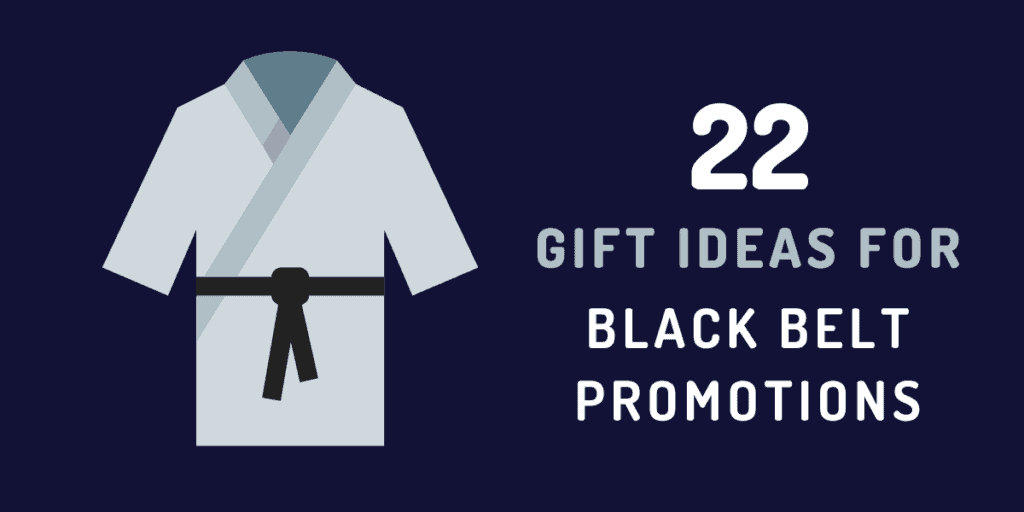 gift ideas for black belt promotion
